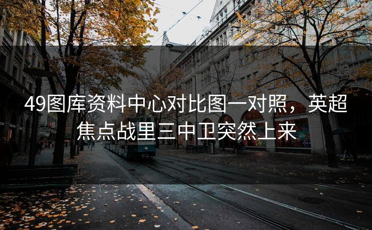 49图库资料中心对比图一对照，英超焦点战里三中卫突然上来